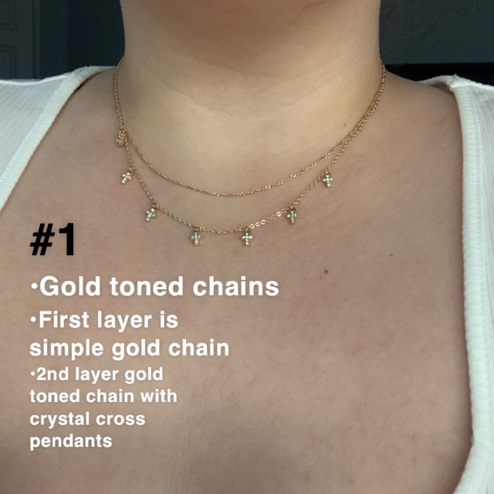 Layered necklace! 💛